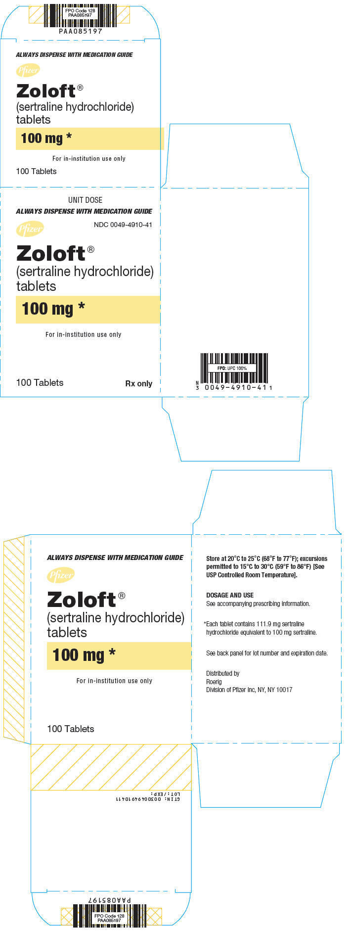 PRINCIPAL DISPLAY PANEL - 100 mg Tablet Blister Pack Carton