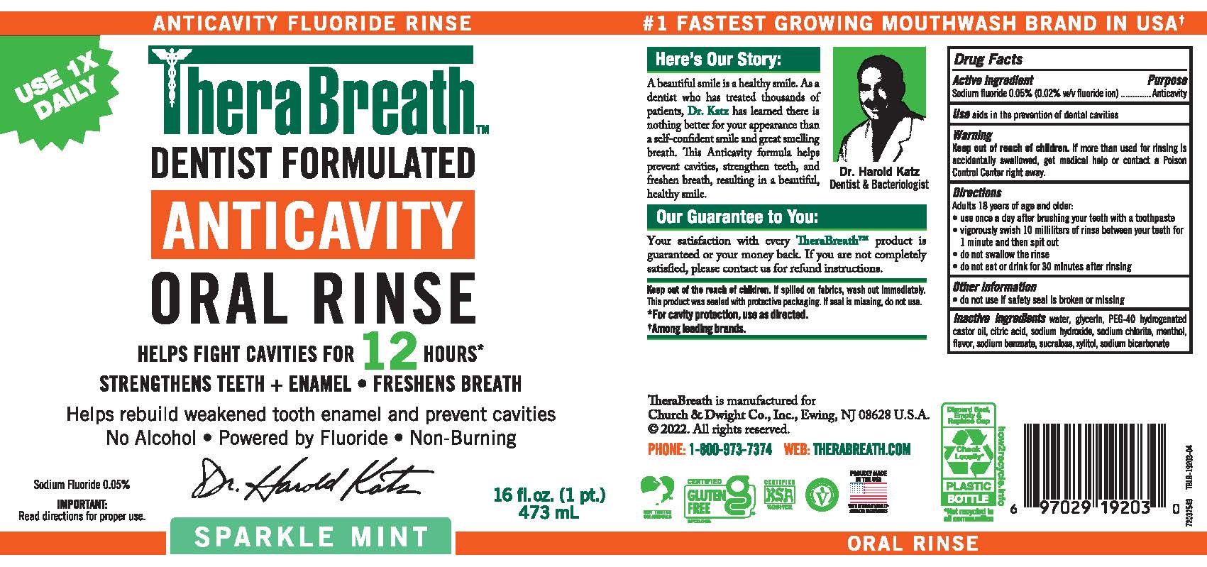 TB Anticavity Label 72032543