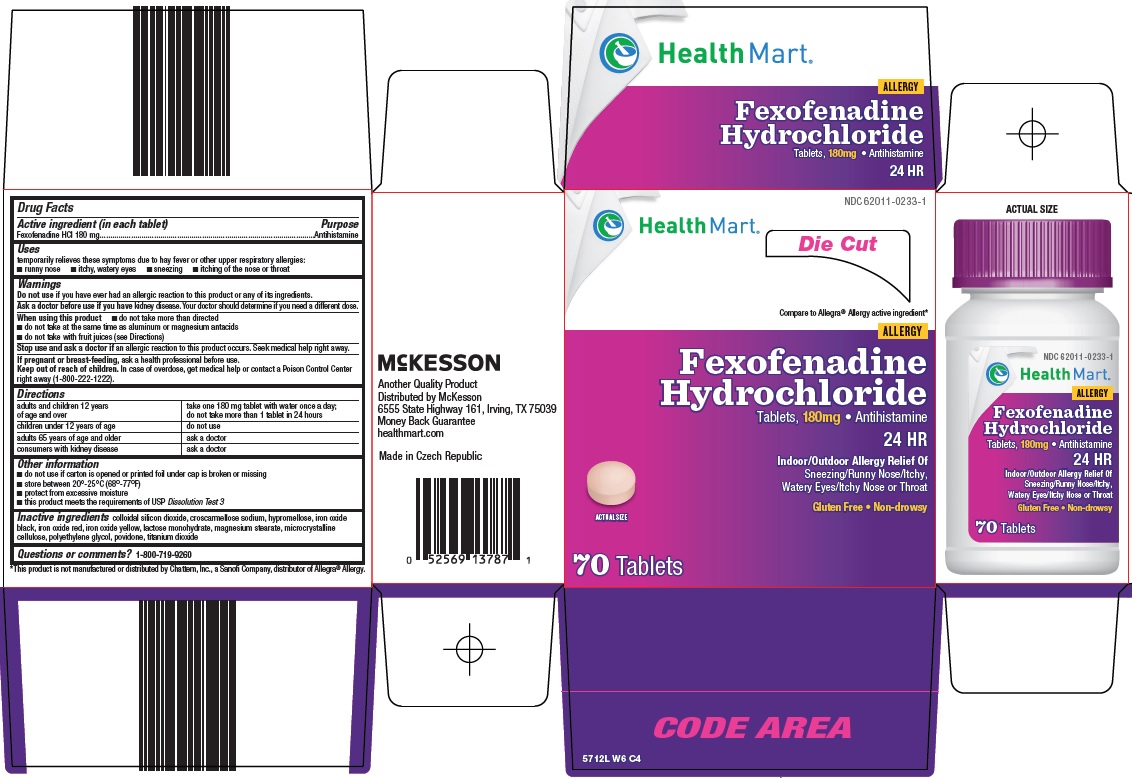 Fexofenadine Hydrochloride Tabets, 180mg Carton