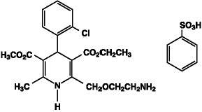 Amlodipine chemical structure