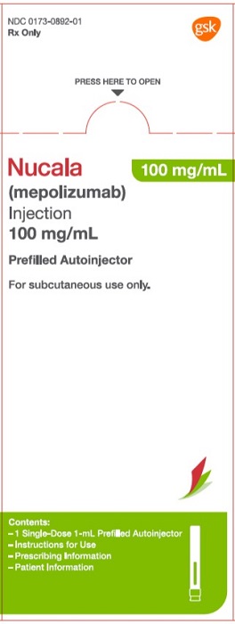 Nucala 100 mg autoinjector carton
