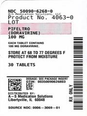 PIFELTRO- doravirine tablet, film coated