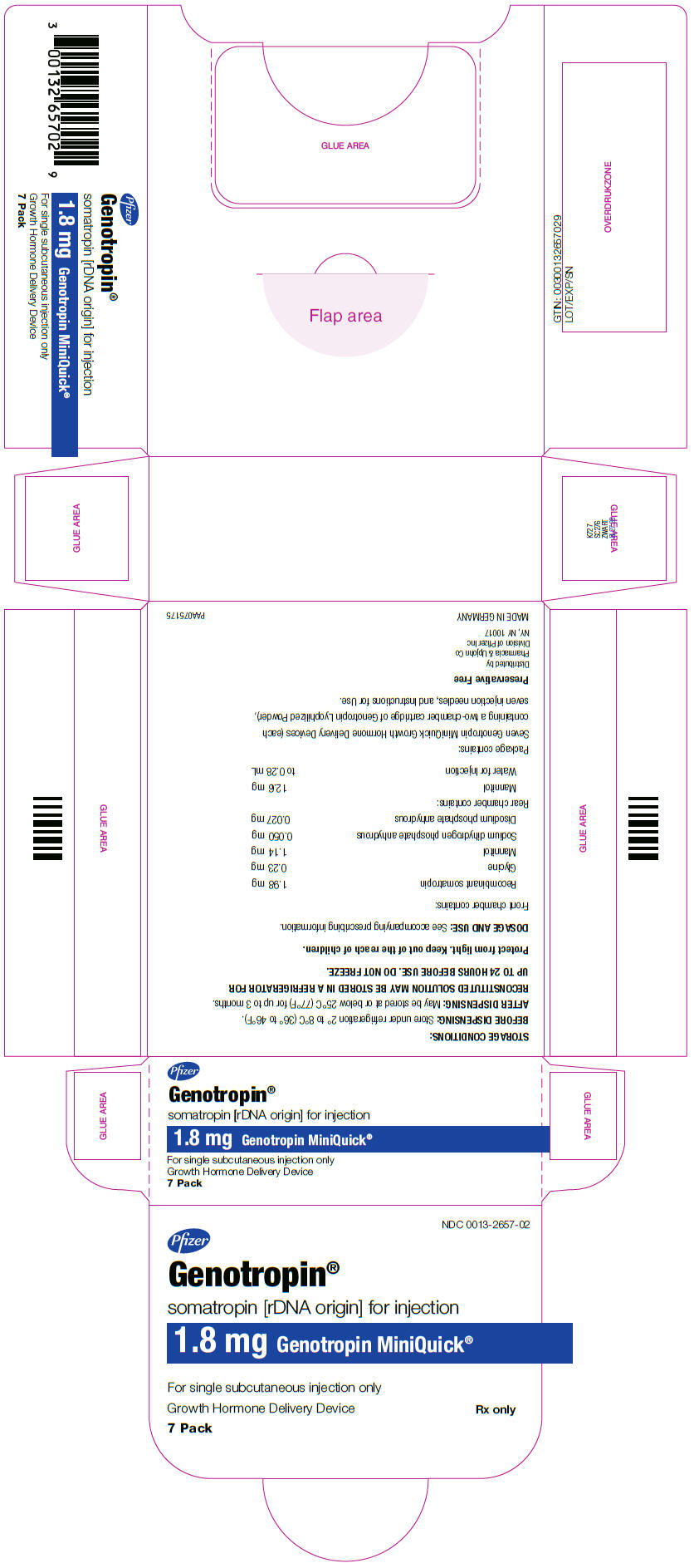 Principal Display Panel - 0.4 mg Cartridge Label