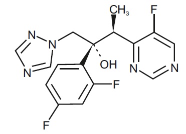 structure-of-voriconazole