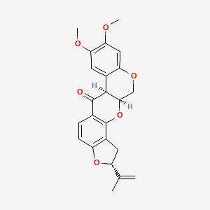 Chemical structure for ROTENONE