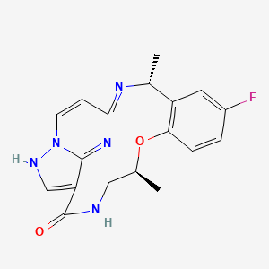Chemical structure for REPOTRECTINIB