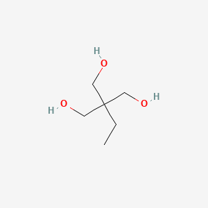 Chemical structure for TRIMETHYLOLPROPANE