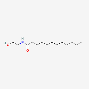 Chemical structure for LAURIC MONOETHANOLAMIDE