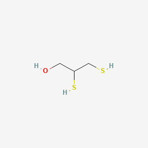 Chemical structure for DIMERCAPROL