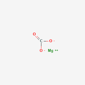 Chemical structure for MAGNESITE
