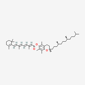 Chemical structure for TOCOPHERYL RETINOATE