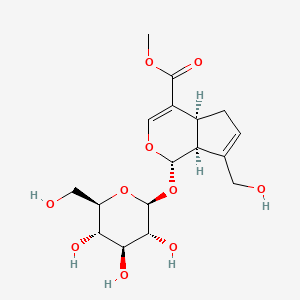 Chemical structure for GENIPOSIDE