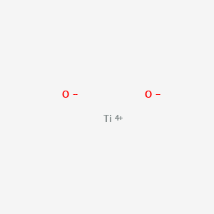 Chemical structure for TITANIUM DIOXIDE