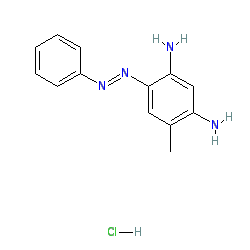 Chemical structure for BASIC ORANGE 1