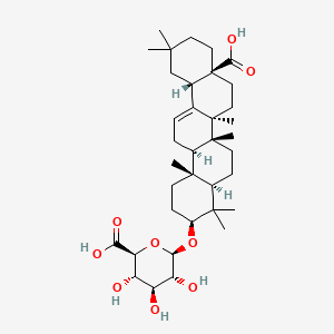 Chemical structure for CALENDULOSIDE E