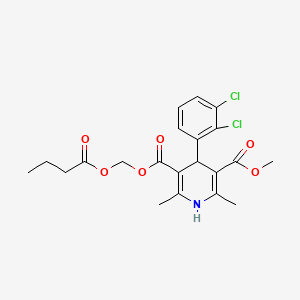 Chemical structure for CLEVIDIPINE