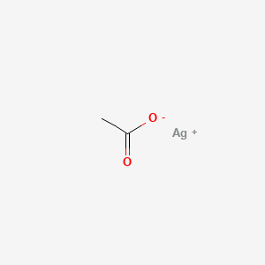 Chemical structure for SILVER ACETATE