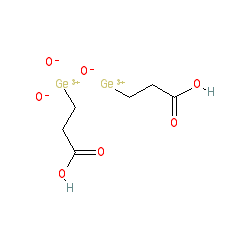 Chemical structure for PROPAGERMANIUM