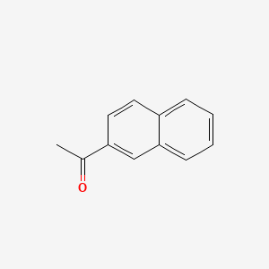 Chemical structure for 2-ACETONAPHTHONE