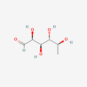 Chemical structure for FUCOSE