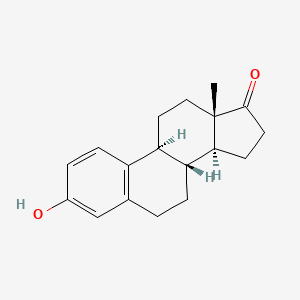 Chemical structure for ESTRONE