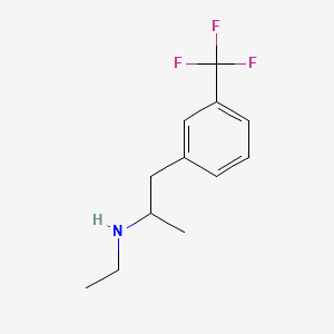 Chemical structure for FENFLURAMINE