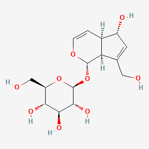 Chemical structure for AUCUBIN