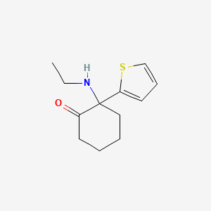 Chemical structure for TILETAMINE