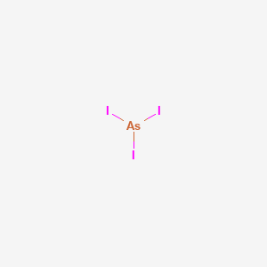 Chemical structure for ARSENIC TRIIODIDE