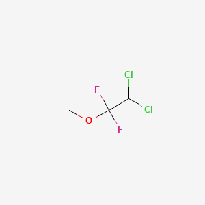 Chemical structure for METHOXYFLURANE