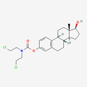 Chemical structure for ESTRAMUSTINE