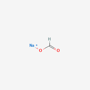 Chemical structure for SODIUM FORMATE