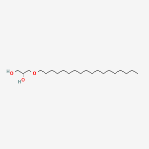 Chemical structure for BATILOL