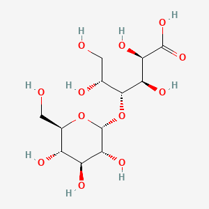 Chemical structure for MALTOBIONIC ACID
