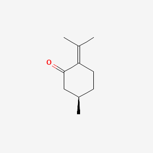 Chemical structure for PULEGONE