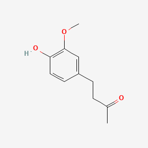 Chemical structure for ZINGERONE