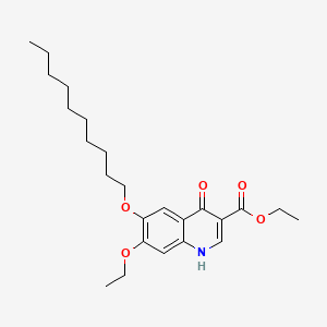 Chemical structure for DECOQUINATE