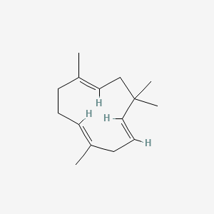 Chemical structure for HUMULENE