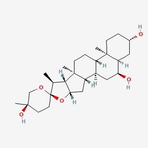 Chemical structure for ASPERAGENIN