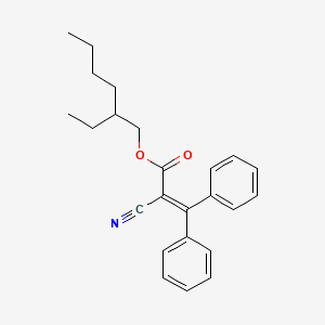 Chemical structure for OCTOCRYLENE