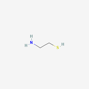 Chemical structure for CYSTEAMINE