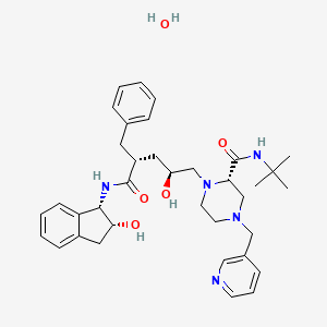 Chemical structure for INDINAVIR