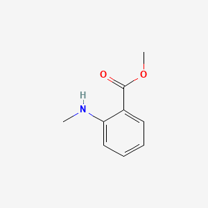 Chemical structure for DIMETHYL ANTHRANILATE