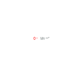 Chemical structure for MANGANESE MONOXIDE