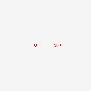 Chemical structure for STRONTIUM OXIDE