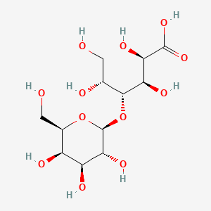 Chemical structure for LACTOBIONIC ACID