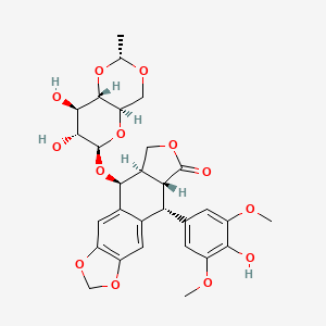 Chemical structure for ETOPOSIDE
