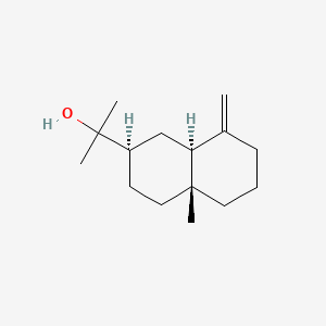 Chemical structure for .BETA.-EUDESMOL