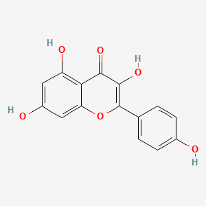 Chemical structure for KAEMPFEROL