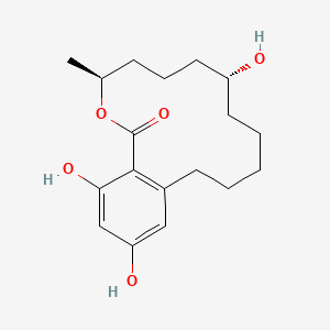 Chemical structure for ZERANOL